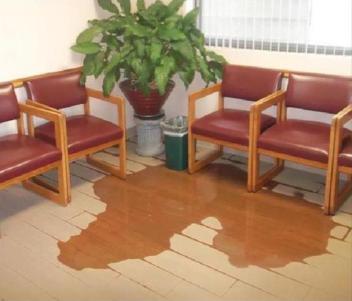 water damaged flooring