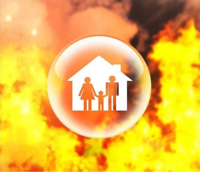 Fire/Home illustration